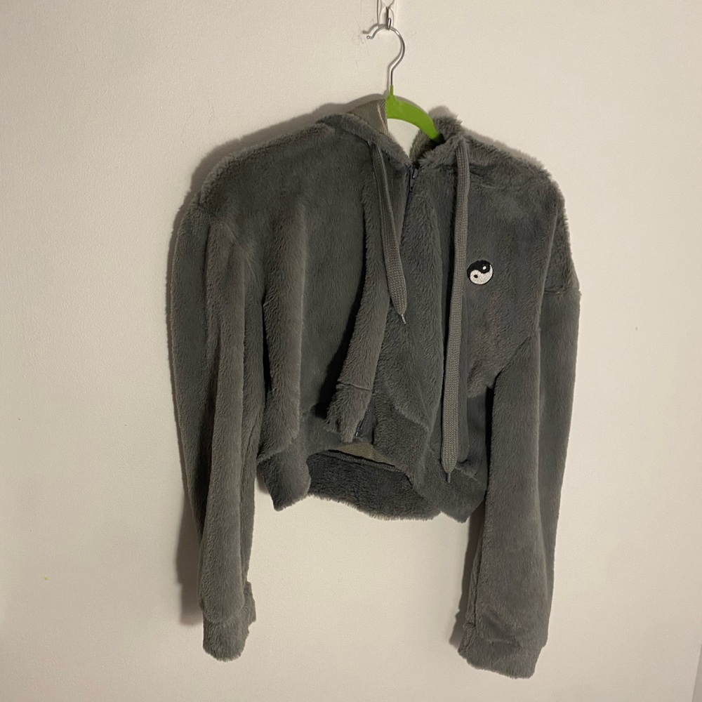 Gray Teddy Jacket